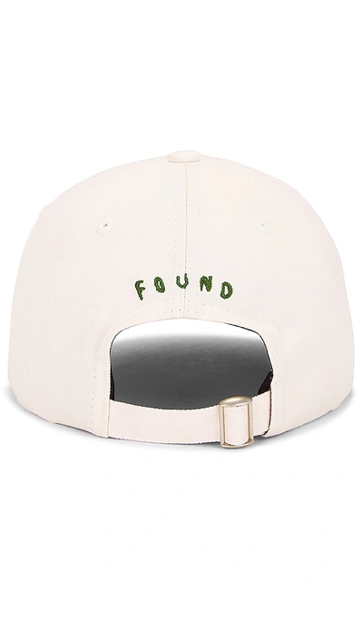 Found Horse Pair Hat In White