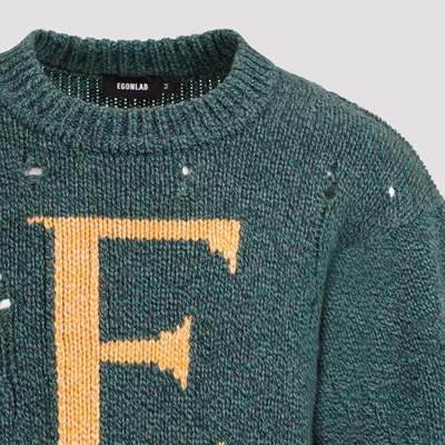 Shop Egonlab Eronlab Jumper Sweater In Green