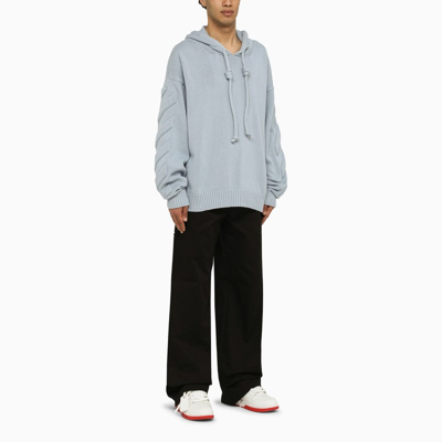 Shop Off-white Â„¢ Ice 3d Diag Cotton Sweatshirt Men In Blue