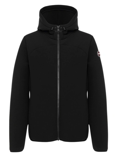 Shop Colmar Originals Black Scuba Sweatshirt With Hood