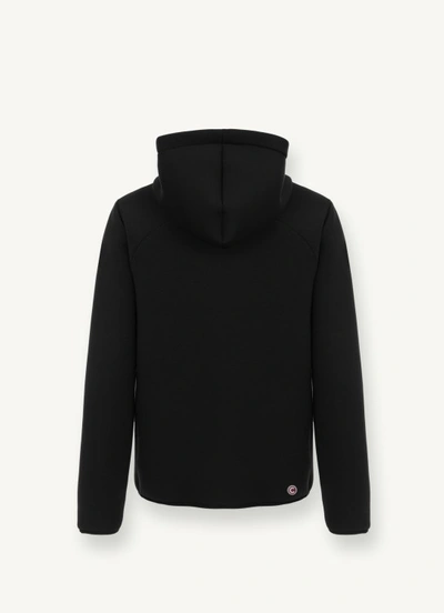 Shop Colmar Originals Black Scuba Sweatshirt With Hood