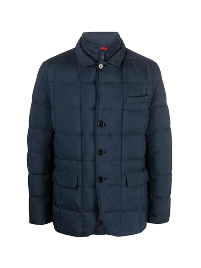 Shop Fay Blue Quilted Jacket
