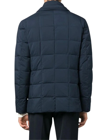 Shop Fay Blue Quilted Jacket