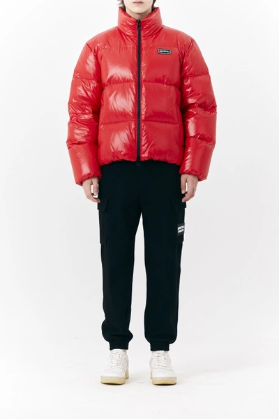 Shop Duvetica Dima Short Down Jacket In Red