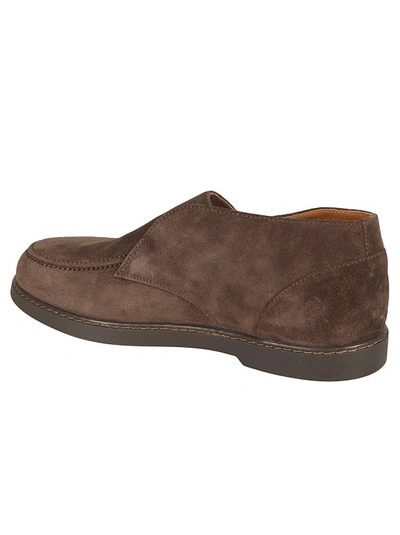 Shop Doucal's Suede Chukka Ankle Boot In Brown