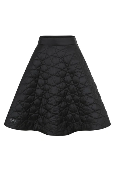 Shop Duvetica Isidoro Long Down Skirt In Black