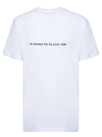 Shop Msgm White Cotton T-shirts