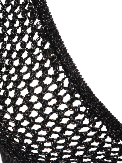 Dodo Bar Or Black Knitted Geddy Bra Top In Black