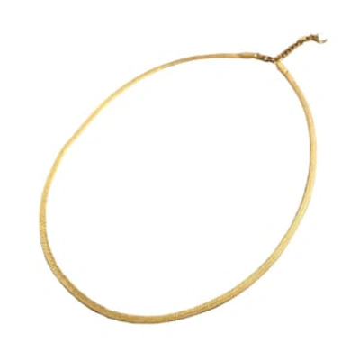 Shop Lisa Angel Necklace Herringbone Gold
