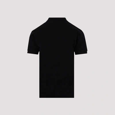 Shop Comme Des Garçons Play Polo T-shirt In Black