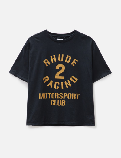 Shop Rhude Desperado Motorsport T-shirt In Black