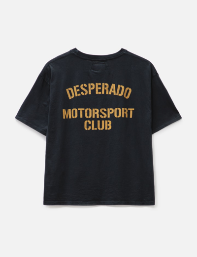 Shop Rhude Desperado Motorsport T-shirt In Black
