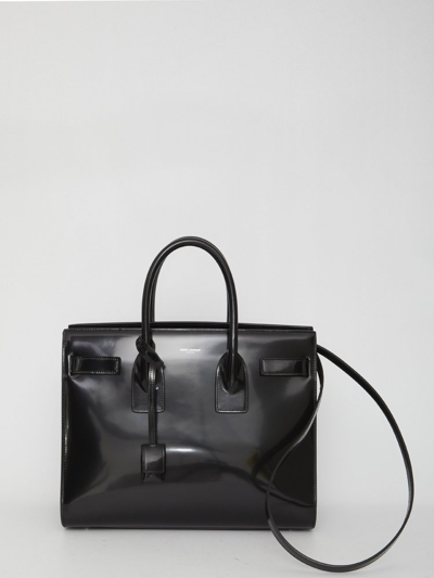 Shop Saint Laurent Sac De Jour Small Tote Bag In Black