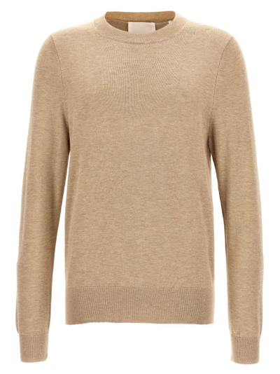 Shop Isabel Marant Gaylor Crewneck Knitted Jumper In Beige