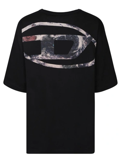 Shop Diesel T-shirts In Black