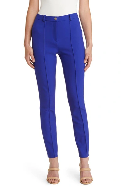 Shop Hugo Boss Taniana Slim Fit Pants In Open Blue