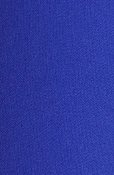 Hugo Boss Slim-fit Pants In Stretch Fabric With Pintuck Pleats In Open Blue