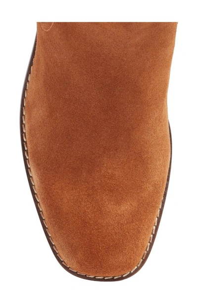 Nordstrom Hazina Chelsea Boot In Tan Chestnut