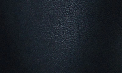 Shop Naked Wardrobe Liquid Suede Funnel Neck Faux Leather Bodysuit In Black