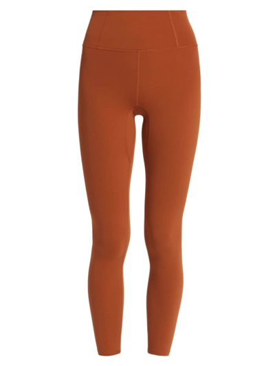 Shop Fp Movement Women's Never Better High-rise Compression Leggings In Red Earth