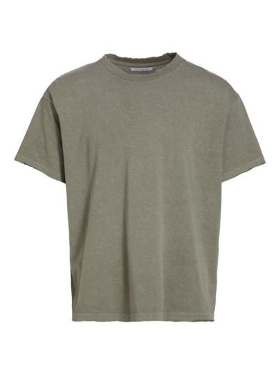 Shop John Elliott Men's Folsom Cropped T-shirt In Mist