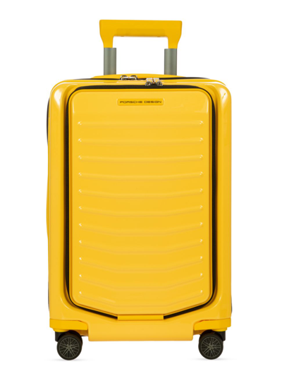 Shop Porsche Design Men's Roadster Hardcase Expandable Spinner 21" Carry-on Suitcase In Racing Yellow