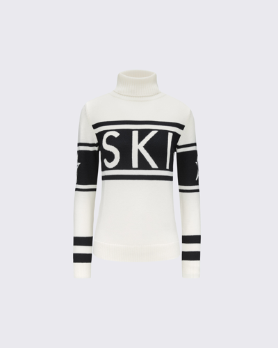 Shop Perfect Moment Schild Sweater In White
