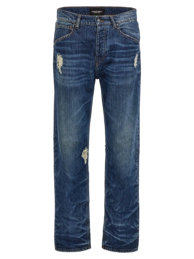 Shop A-cold-wall* Foundry Jeans Blue