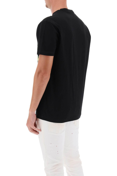 Shop Dsquared2 Skater Fit T-shirt In Black