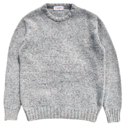 Shop Fresh Bruce Crew Neck Wool Sweater Grey