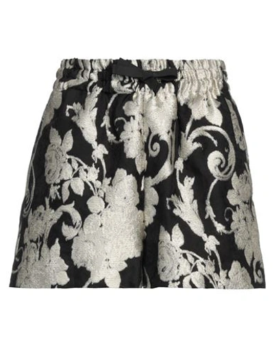 Shop Dries Van Noten Woman Shorts & Bermuda Shorts Ivory Size 6 Viscose, Polyester, Silk In White