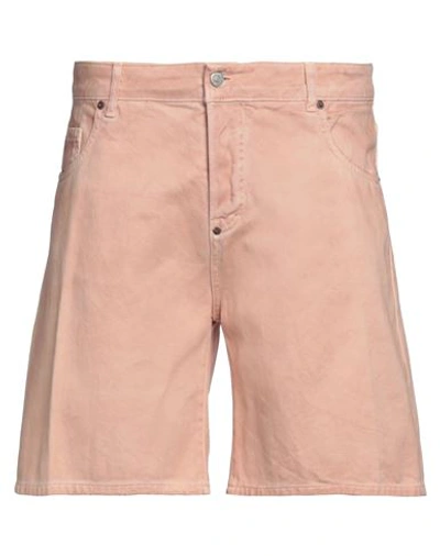 Shop I'm Brian Man Denim Shorts Blush Size 38 Cotton In Pink