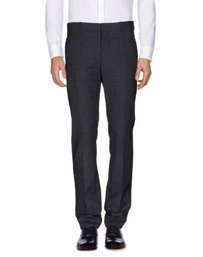 Shop Marni Man Pants Steel Grey Size 40 Wool