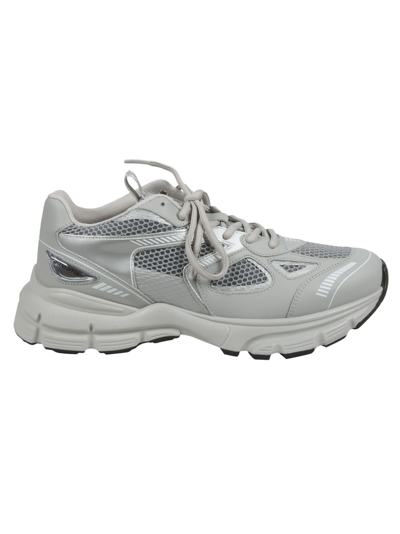 Shop Axel Arigato Marathon Runner Sneakers In Silver