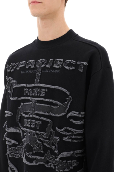 Shop Y/project Paris Best Sweatshirt In Black (black)