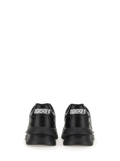 Shop Versace Odyssey Sneaker In Nero