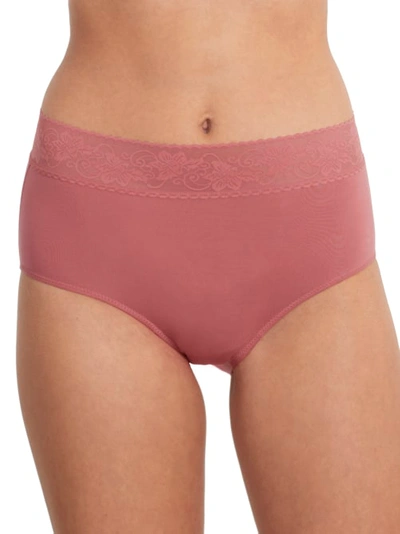 Shop Wacoal Comfort Touch Brief In Baroque Rose