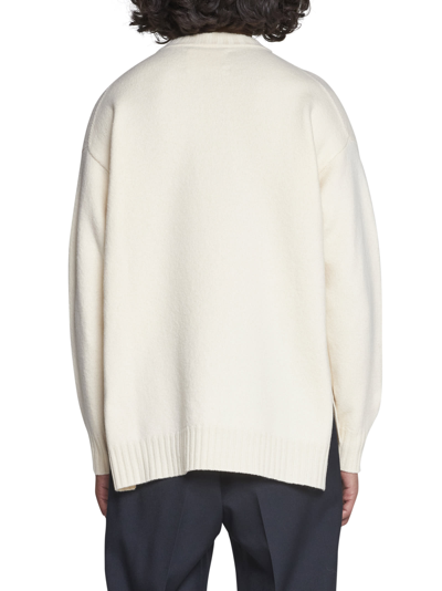 Shop Jil Sander Sweater In Natural