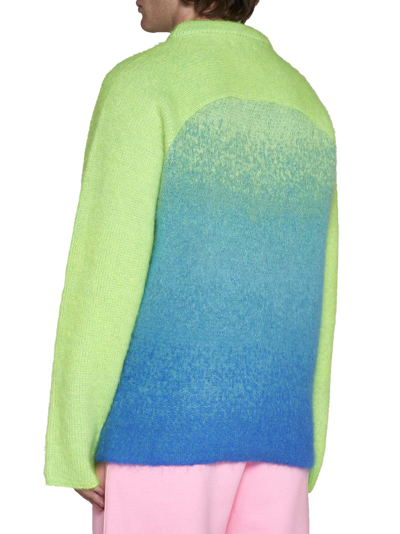 Shop Erl Sweater In Green