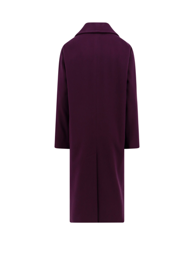 Shop Tagliatore Christie Coat In Purple