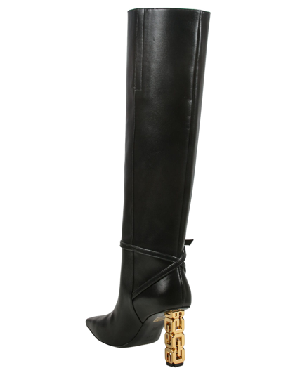Shop Givenchy G Cube High Boots In Black