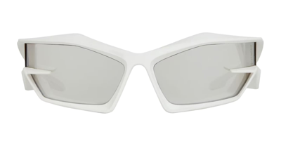Shop Givenchy Gv40049u - White Sunglasses
