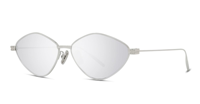 Shop Givenchy Gv40040u - Shiny Palladium Sunglasses In Silver