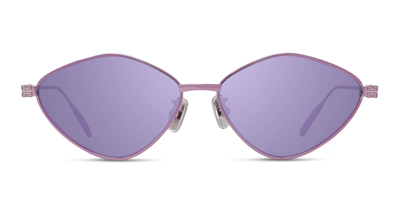 Shop Givenchy Gv40040u - Violet Sunglasses