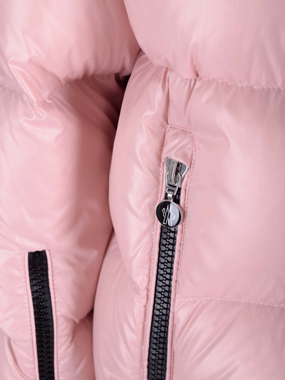 Shop Moncler Huppe Down Jacket In Rose