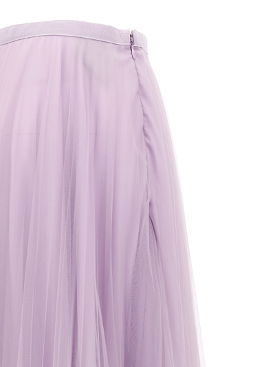 Shop 19:13 Dresscode Long Tulle Skirt In Purple