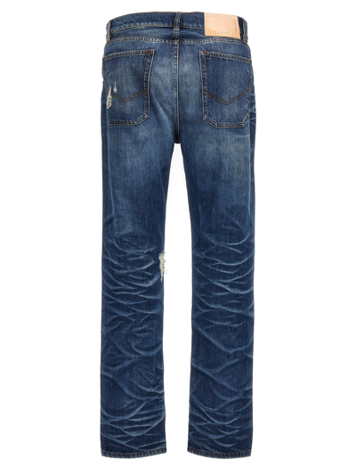Shop A-cold-wall* Foundry Jeans In Blue