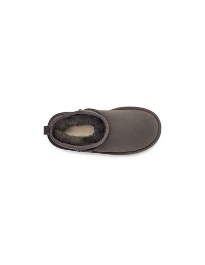 Ugg Grey Classic Ultra Mini Boots In Grigio