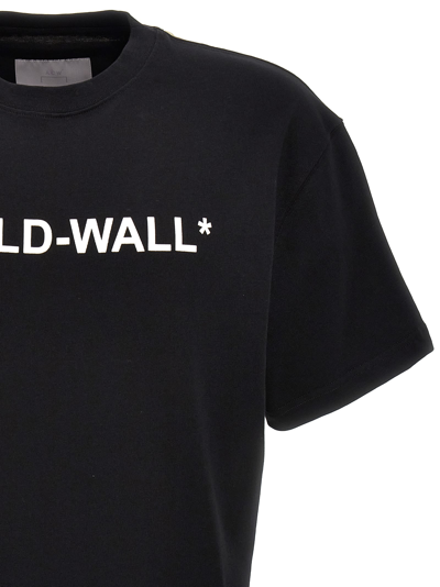Shop A-cold-wall* Logo Print T-shirt In Black