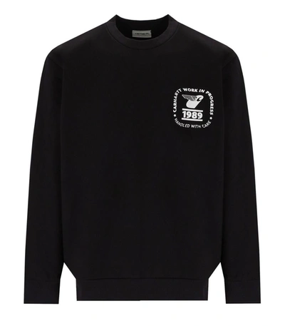 Shop Carhartt Wip  Stamp State Black Sweatshirt